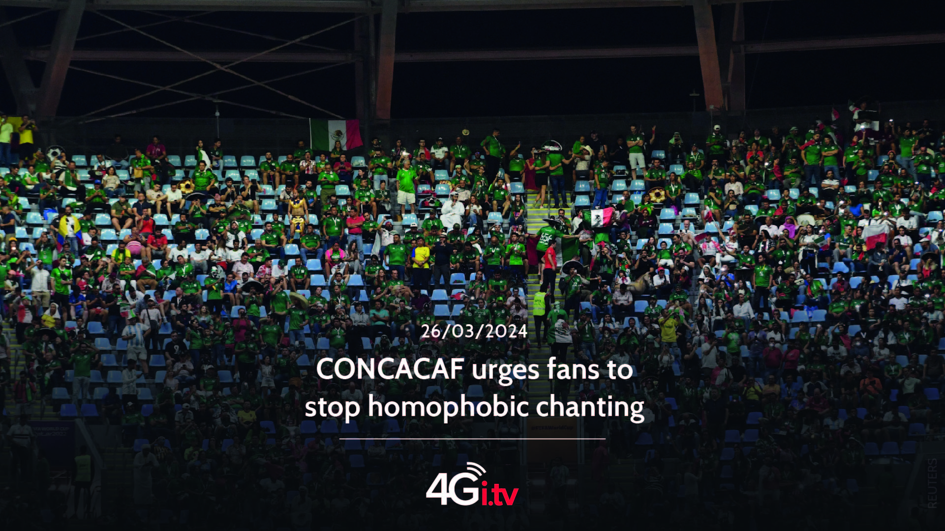 Read more about the article CONCACAF urges fans to stop homophobic chanting