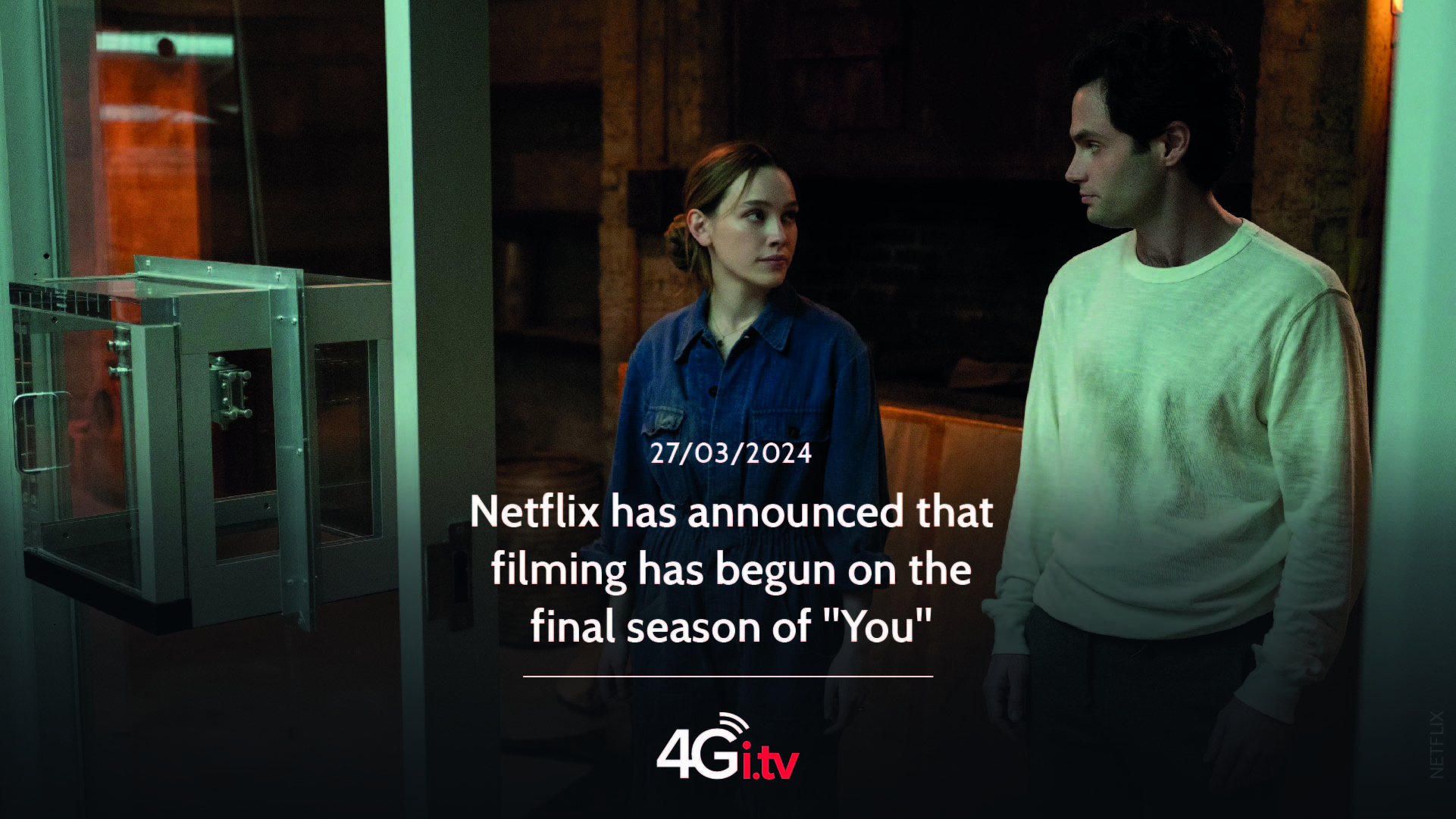Read more about the article Netflix has announced that filming has begun on the final season of “You”