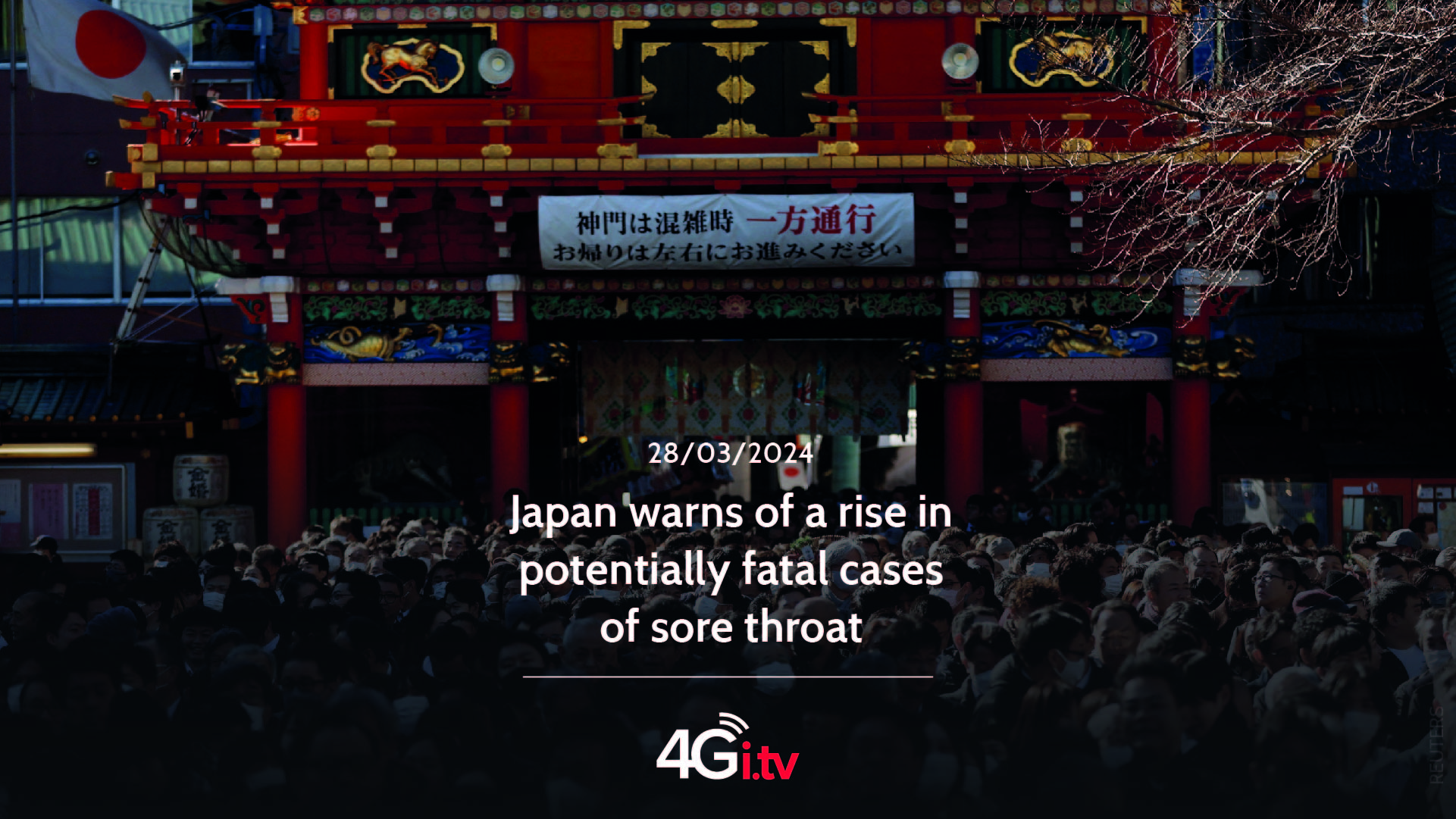 Lesen Sie mehr über den Artikel Japan warns of a rise in potentially fatal cases of sore throat
