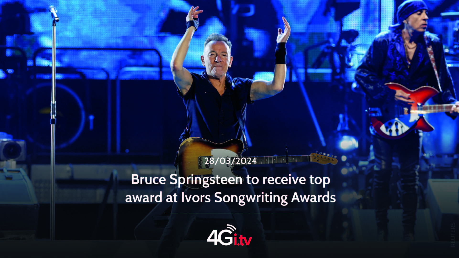 Lee más sobre el artículo Bruce Springsteen to receive top award at Ivors Songwriting Awards