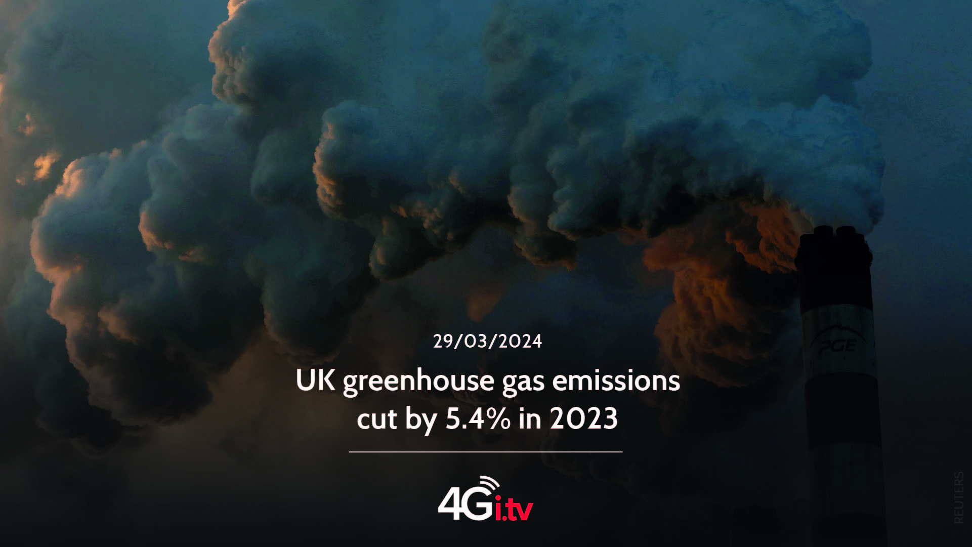 Подробнее о статье UK greenhouse gas emissions cut by 5.4% in 2023