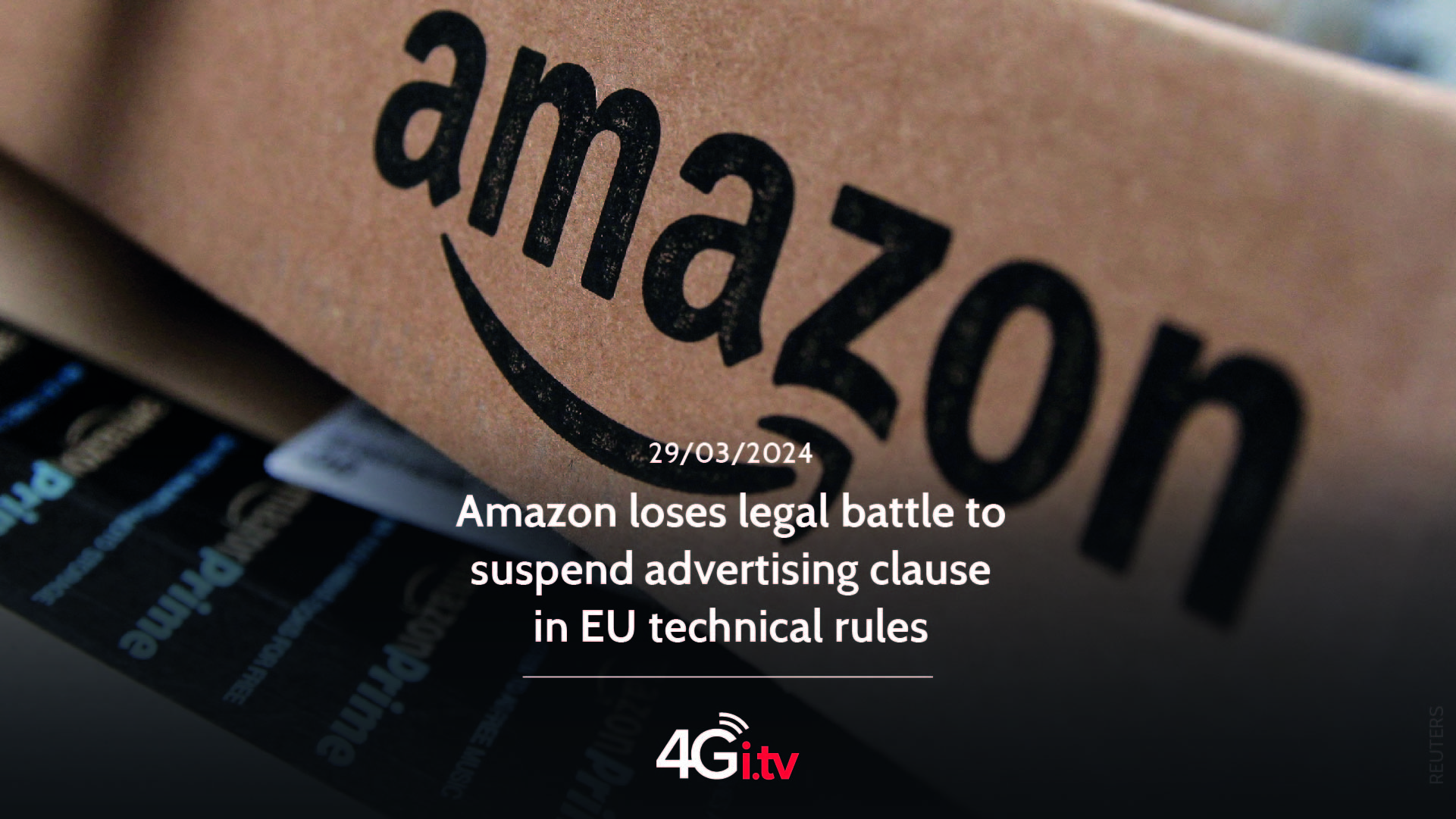 Lee más sobre el artículo Amazon loses legal battle to suspend advertising clause in EU technical rules