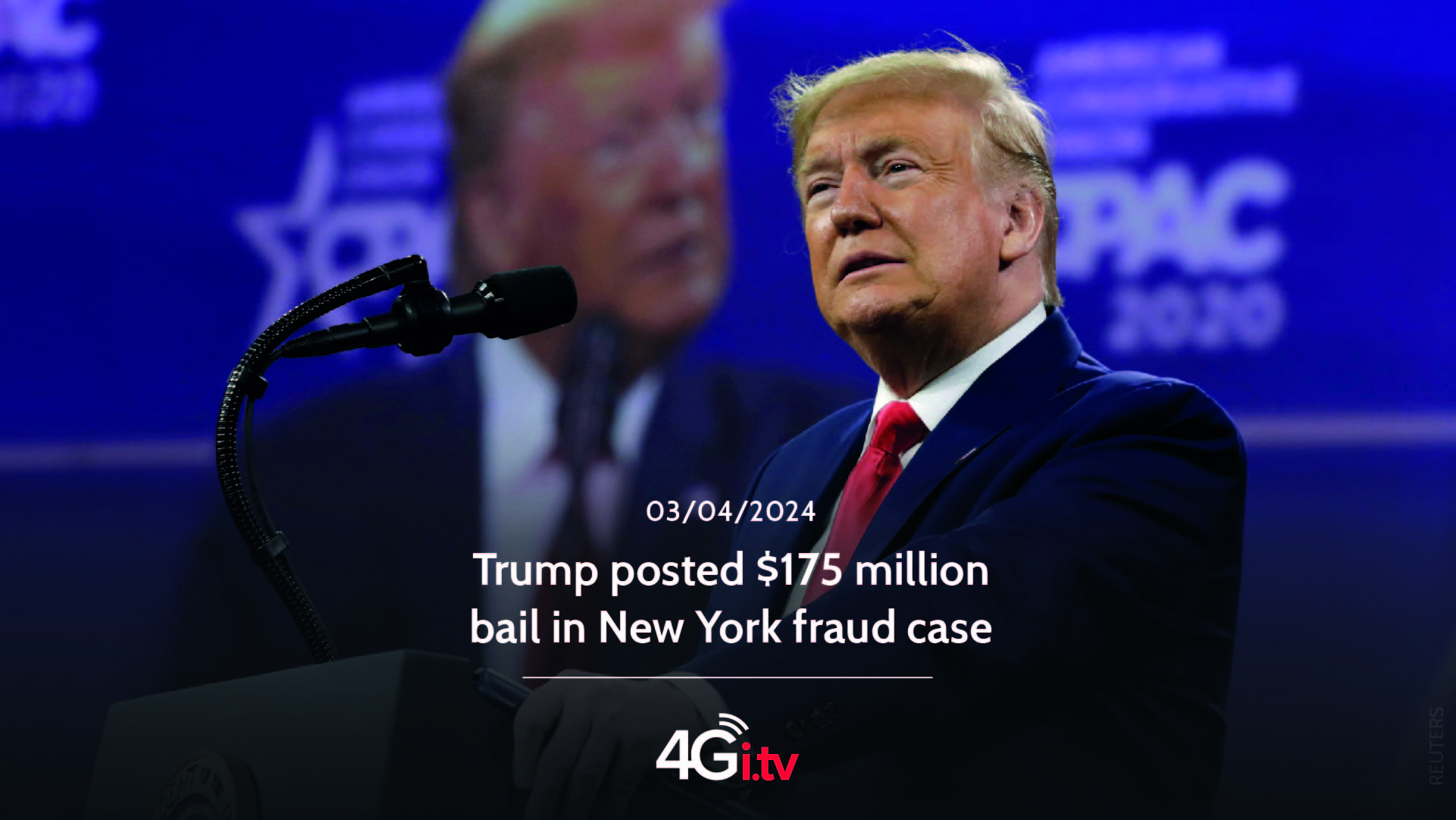 Read more about the article Trump posted $175 million bail in New York fraud case
