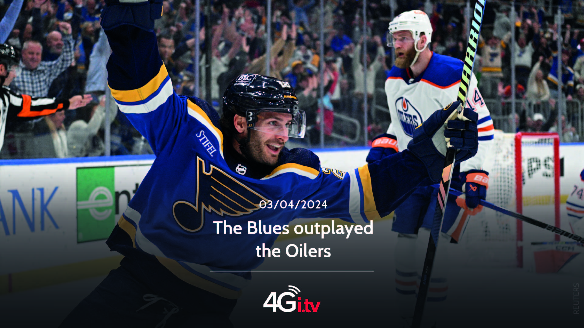 Подробнее о статье The Blues outplayed the Oilers