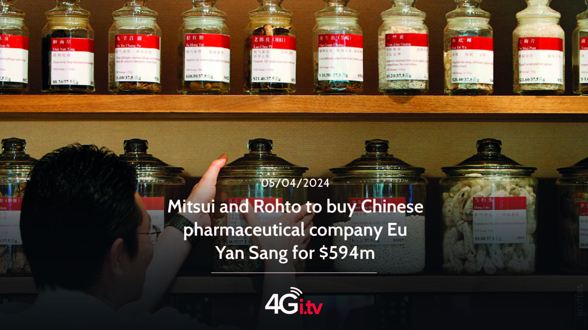 Lee más sobre el artículo Mitsui and Rohto to buy Chinese pharmaceutical company Eu Yan Sang for $594m