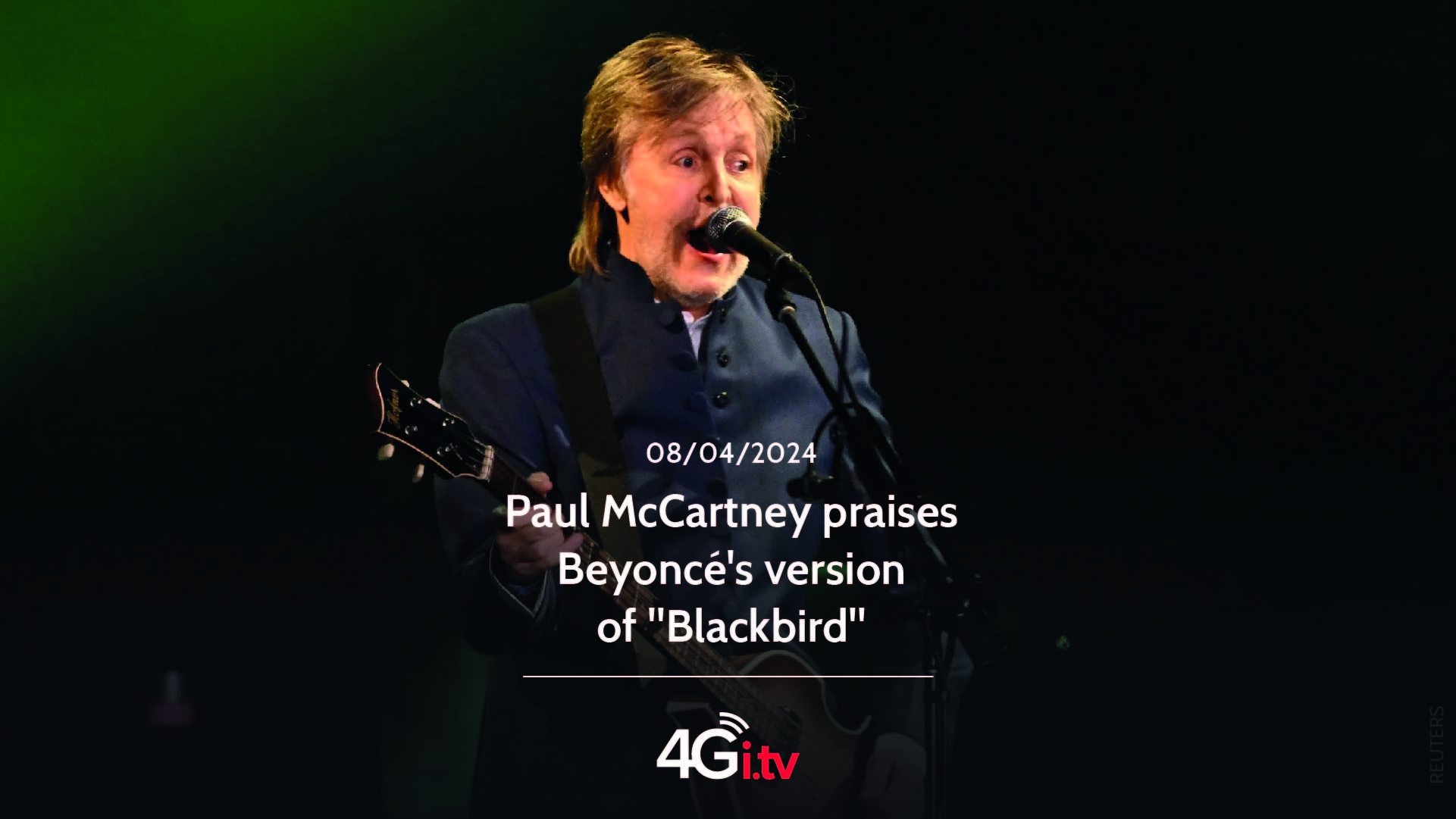 Read more about the article Paul McCartney praises Beyoncé’s version of “Blackbird” 