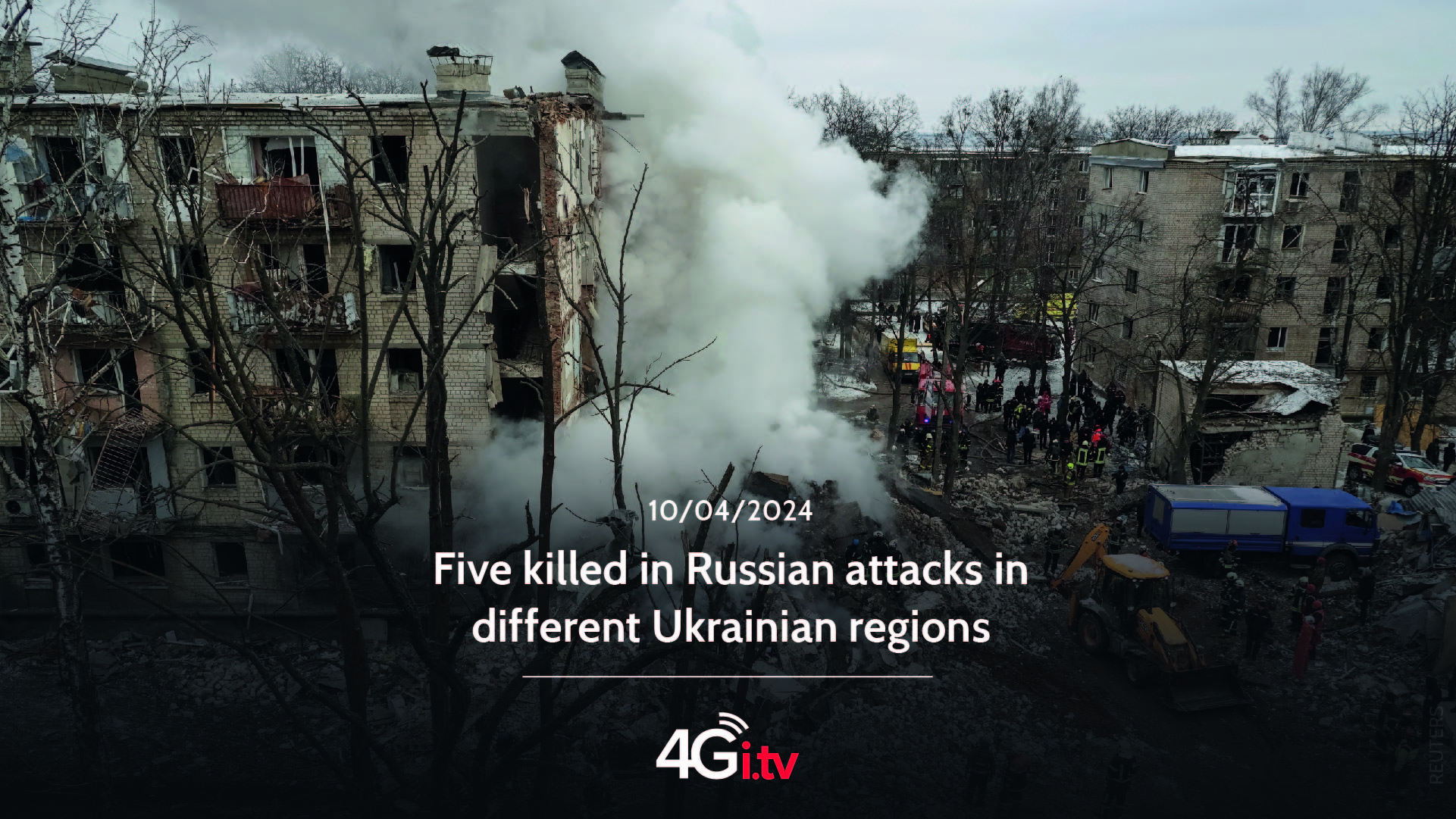 Lesen Sie mehr über den Artikel Five killed in Russian attacks in different Ukrainian regions