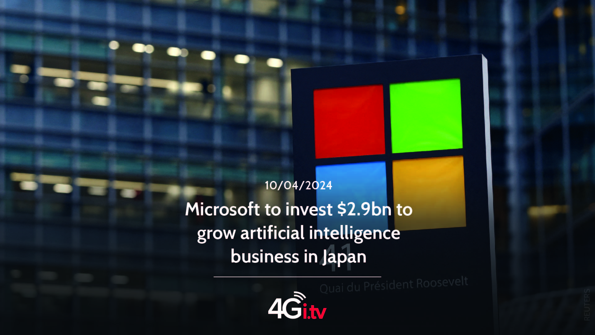 Read more about the article Microsoft to invest $2.9bn to grow artificial intelligence business in Japan