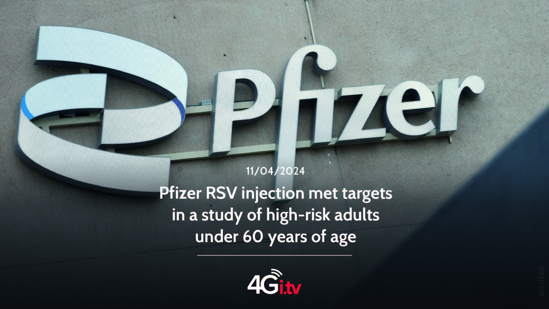 Lesen Sie mehr über den Artikel Pfizer RSV injection met targets in a study of high-risk adults under 60 years of age 