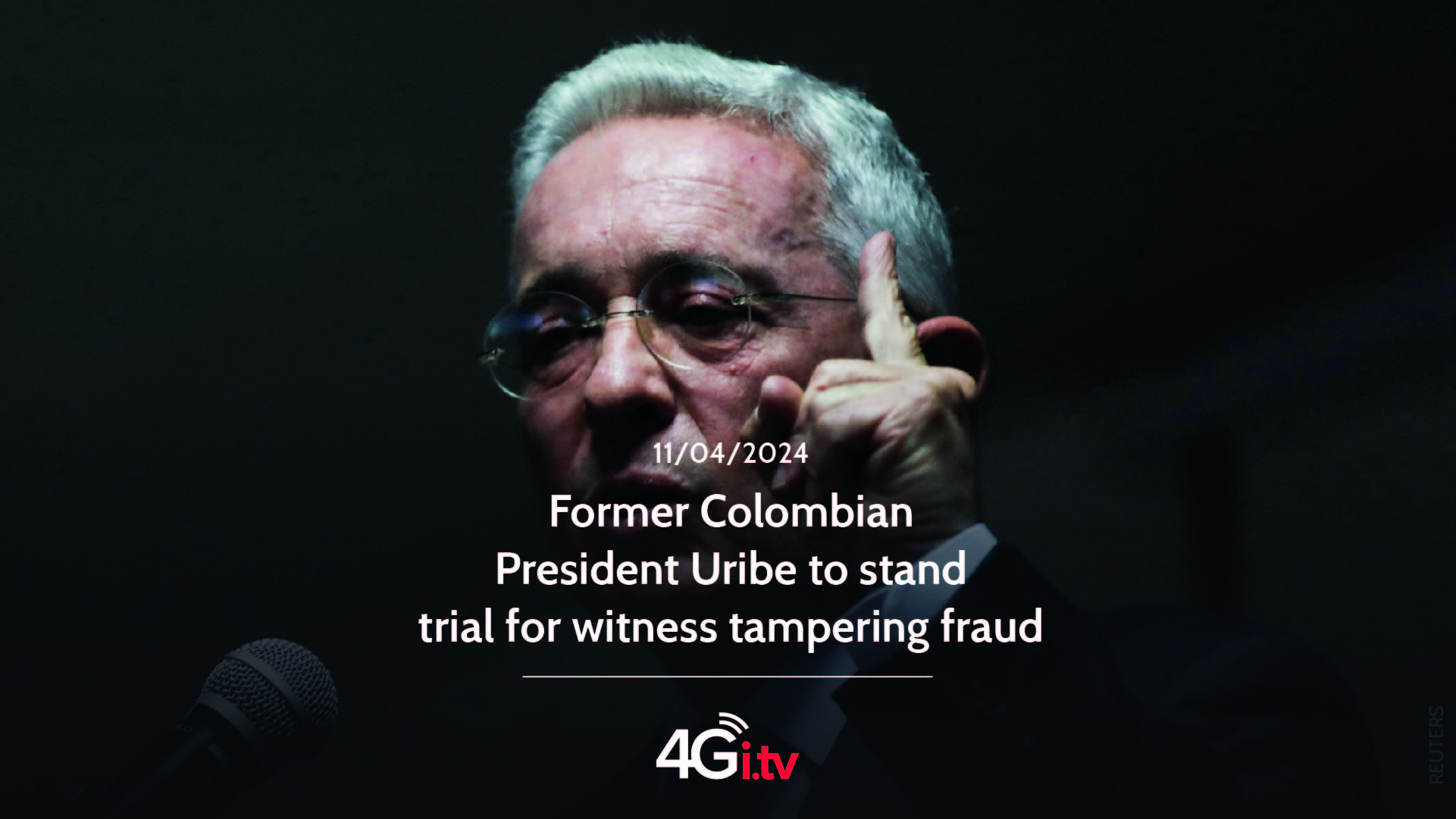 Lesen Sie mehr über den Artikel Former Colombian President Uribe to stand trial for witness tampering fraud