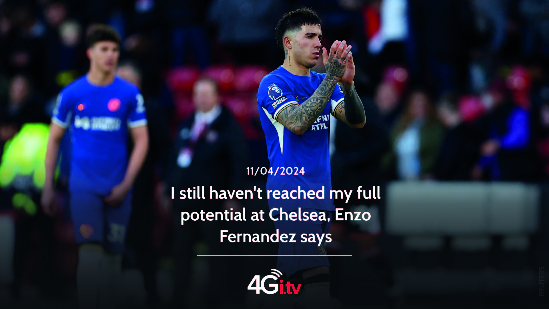 Read more about the article I still haven’t reached my full potential at Chelsea, Enzo Fernandez says