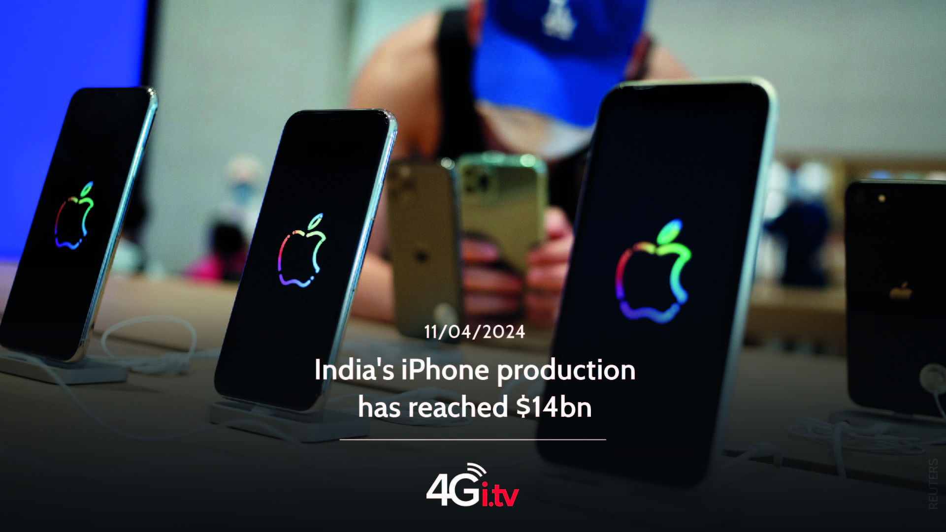 Read more about the article India’s iPhone production has reached $14bn