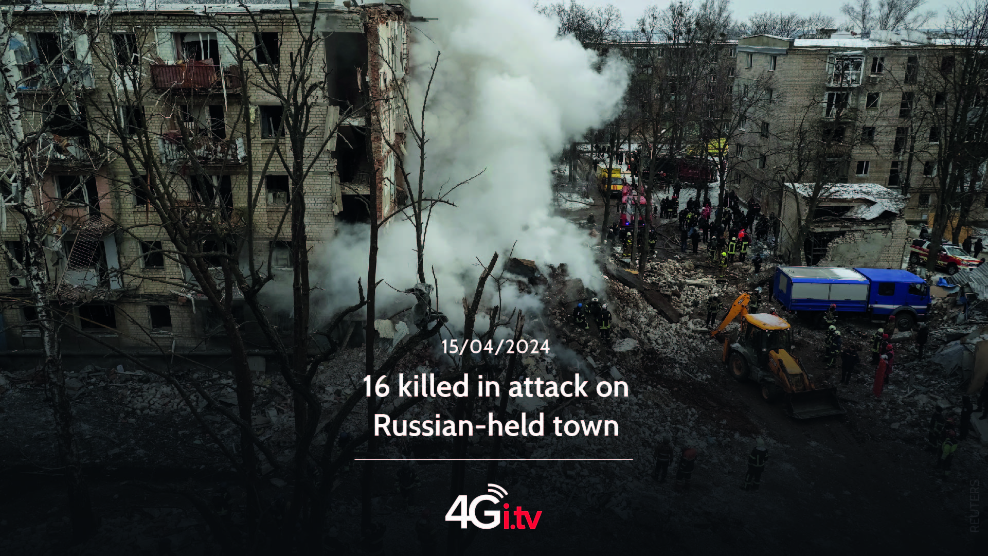 Read more about the article 16 killed in attack on Russian-held town