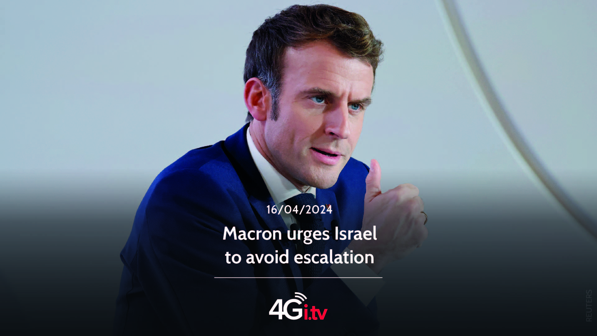 Lesen Sie mehr über den Artikel Macron urges Israel to avoid escalation