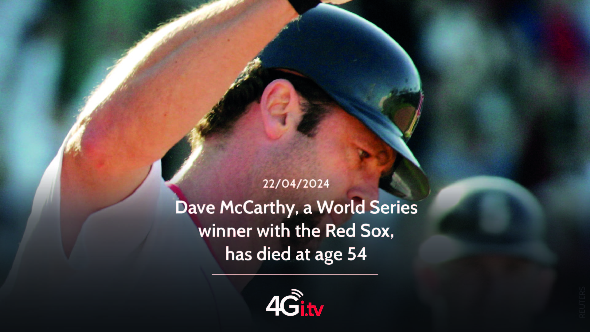 Lesen Sie mehr über den Artikel Dave McCarthy, a World Series winner with the Red Sox, has died at age 54