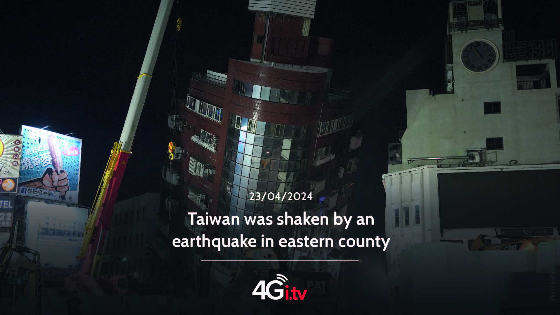 Lee más sobre el artículo Taiwan was shaken by an earthquake in eastern county