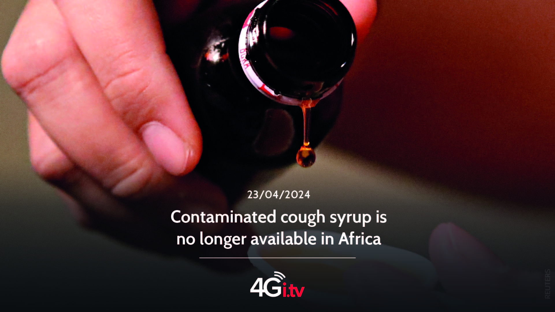 Подробнее о статье Contaminated cough syrup is no longer available in Africa