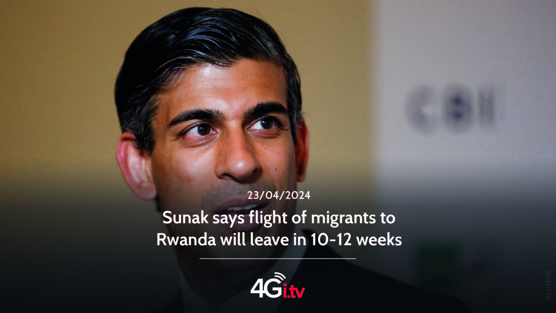 Read more about the article Sunak says flight of migrants to Rwanda will leave in 10-12 weeks