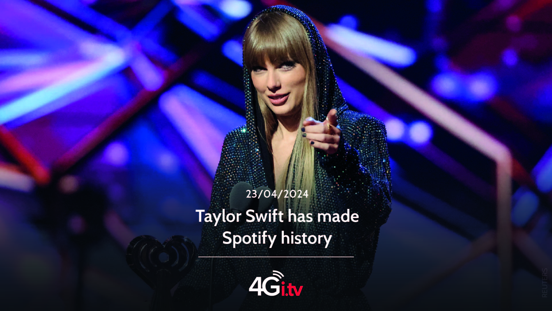 Read more about the article Taylor Swift has made Spotify history
