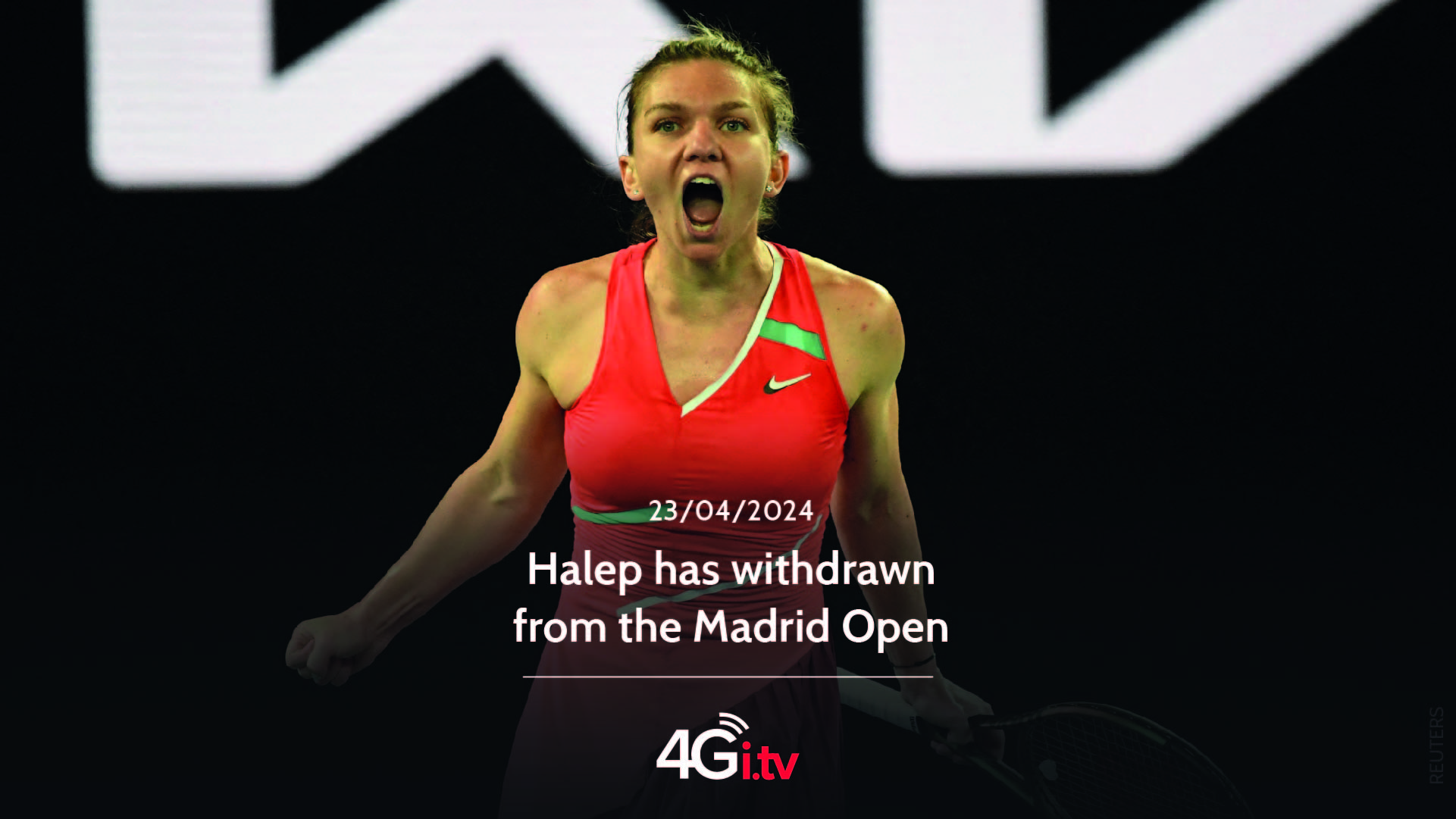 Lee más sobre el artículo Halep has withdrawn from the Madrid Open