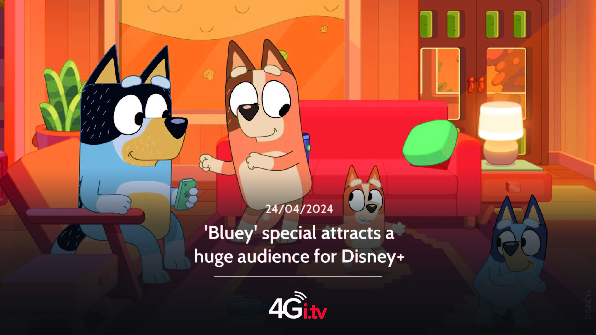 Lee más sobre el artículo ‘Bluey’ special attracts a huge audience for Disney+