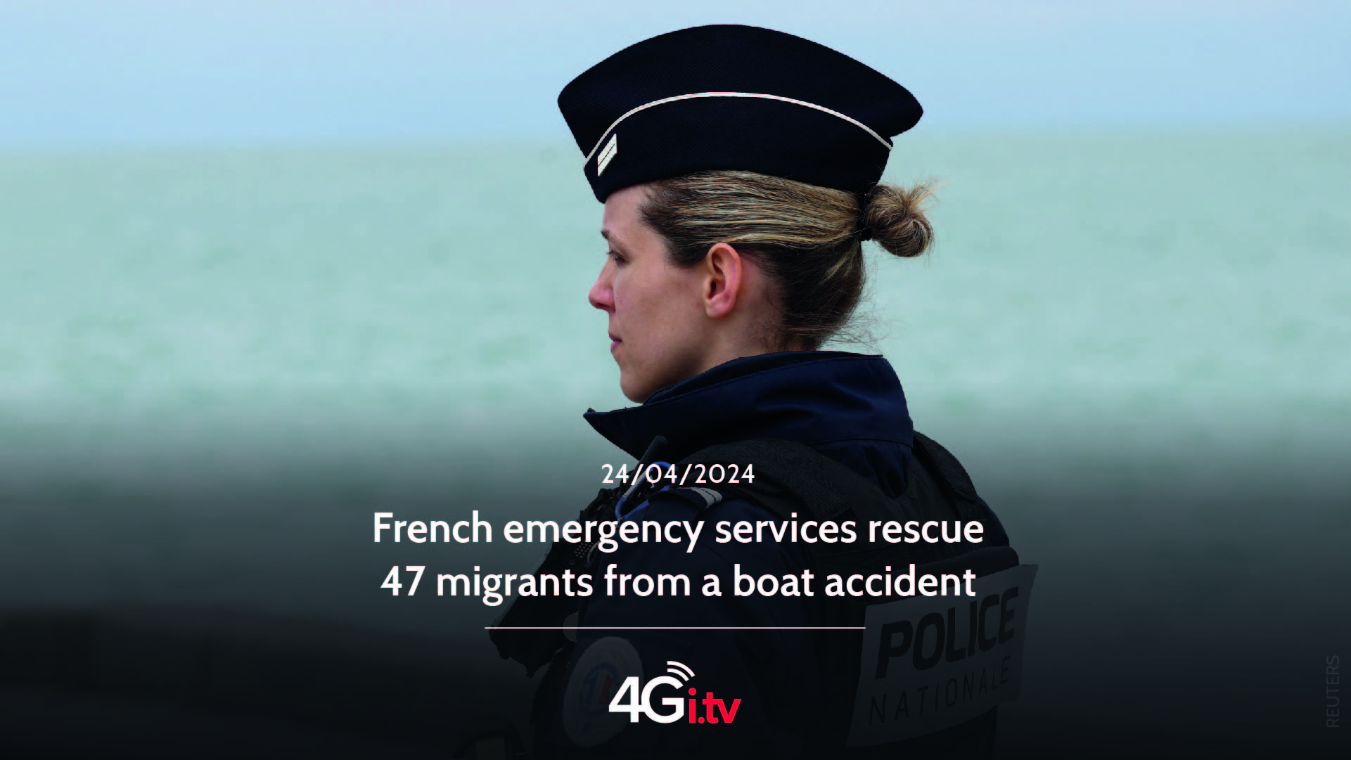Lee más sobre el artículo French emergency services rescue 47 migrants from a boat accident