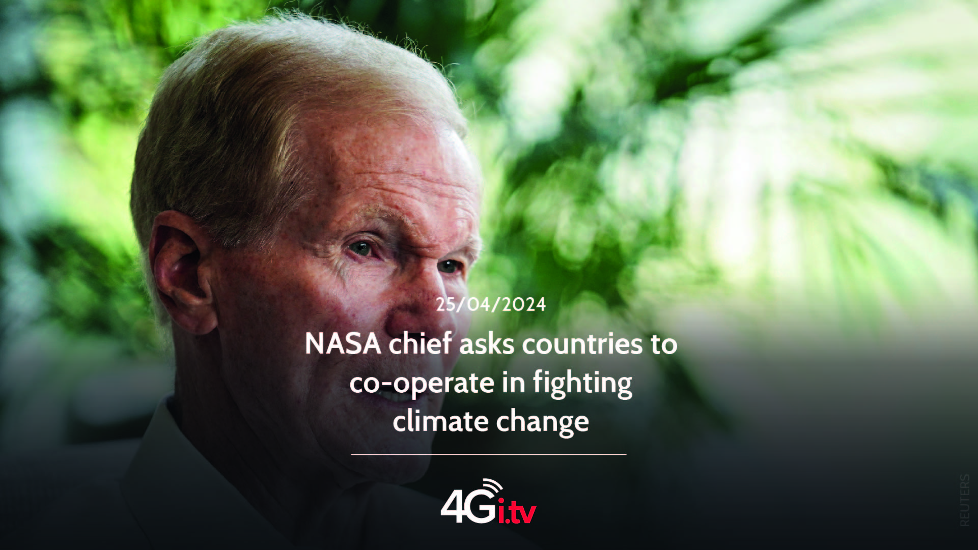 Read more about the article NASA chief asks countries to co-operate in fighting climate change