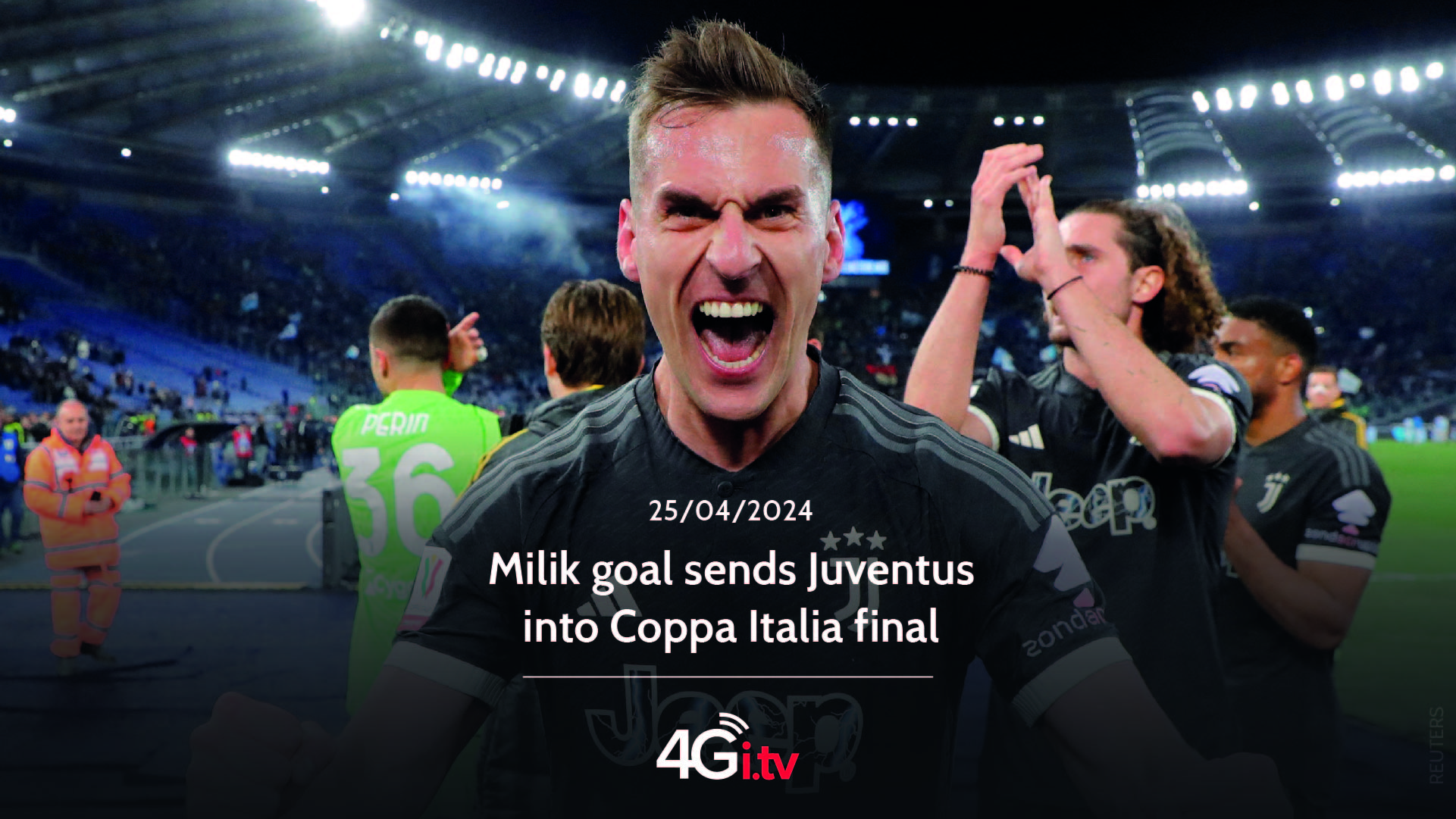Подробнее о статье Milik goal sends Juventus into Coppa Italia final