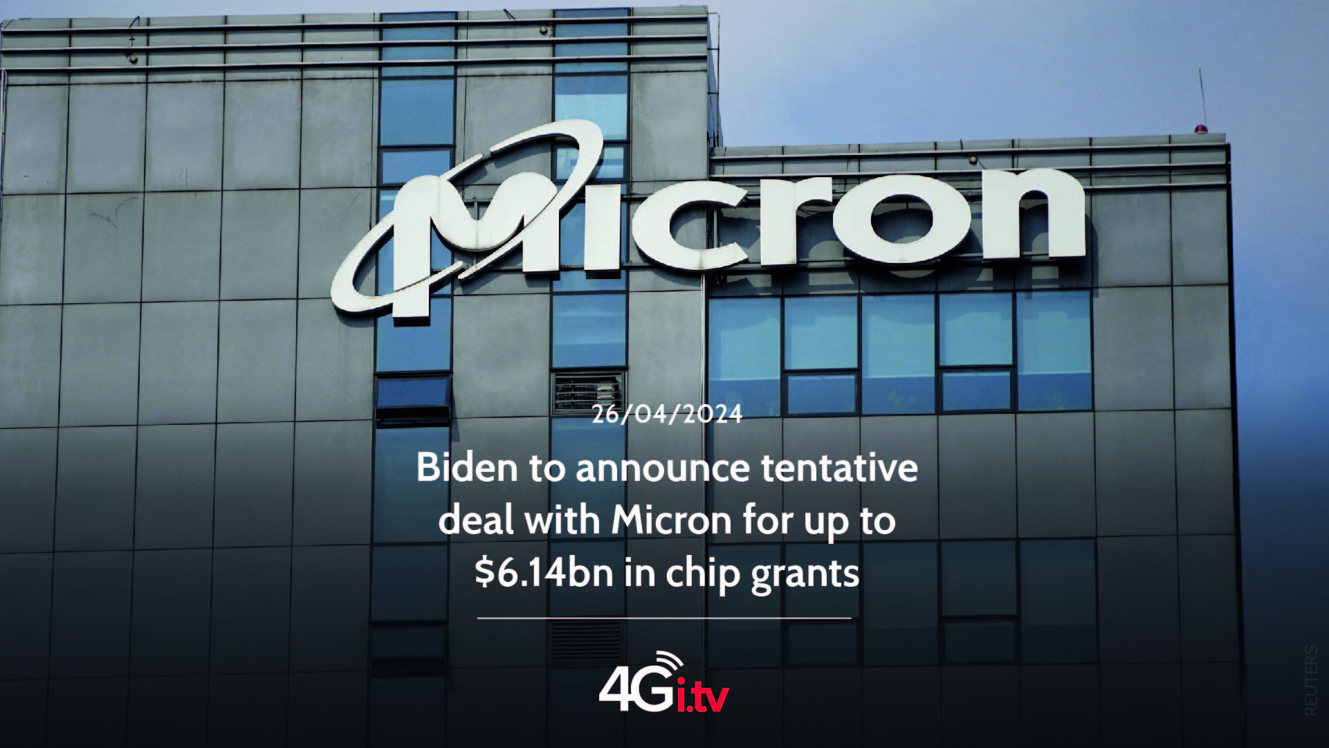 Read more about the article Biden to announce tentative deal with Micron for up to $6.14bn in chip grants