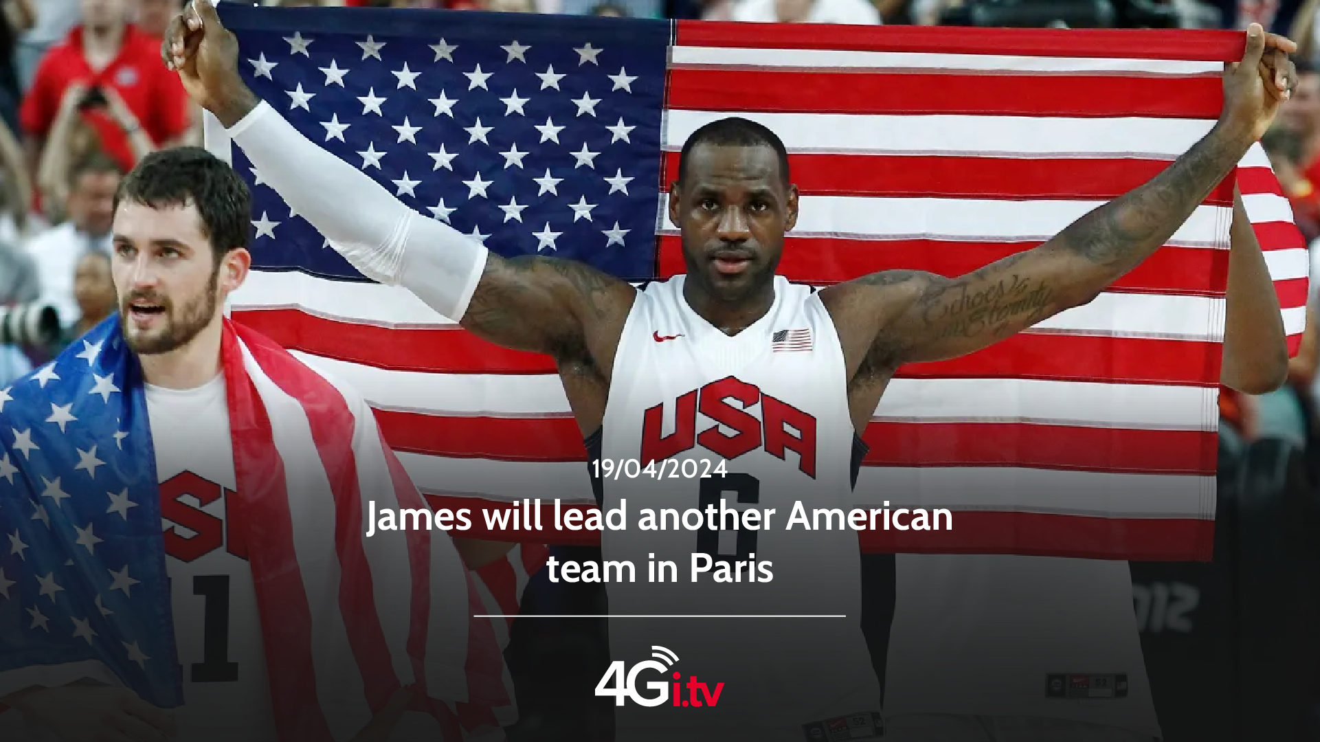 Read more about the article James will lead another American team in Paris