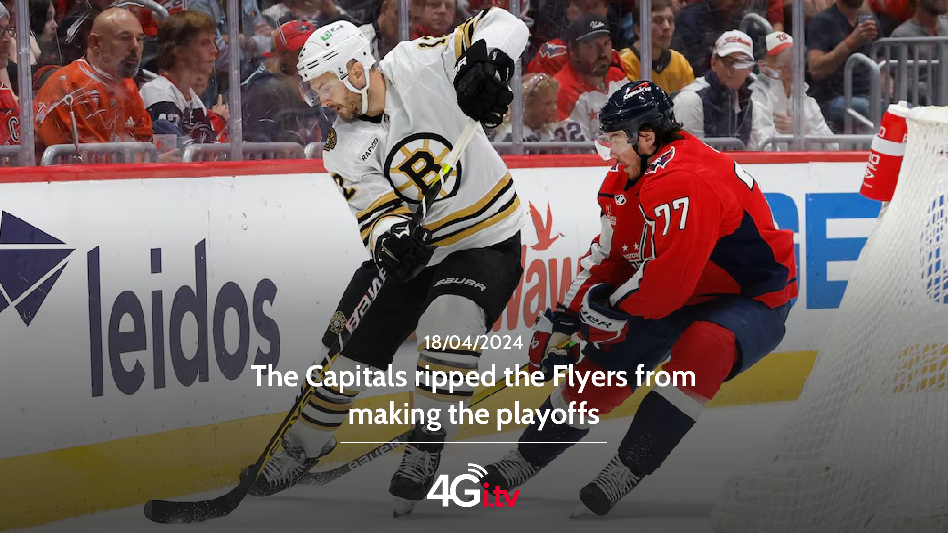 Lee más sobre el artículo The Capitals ripped the Flyers from making the playoffs 