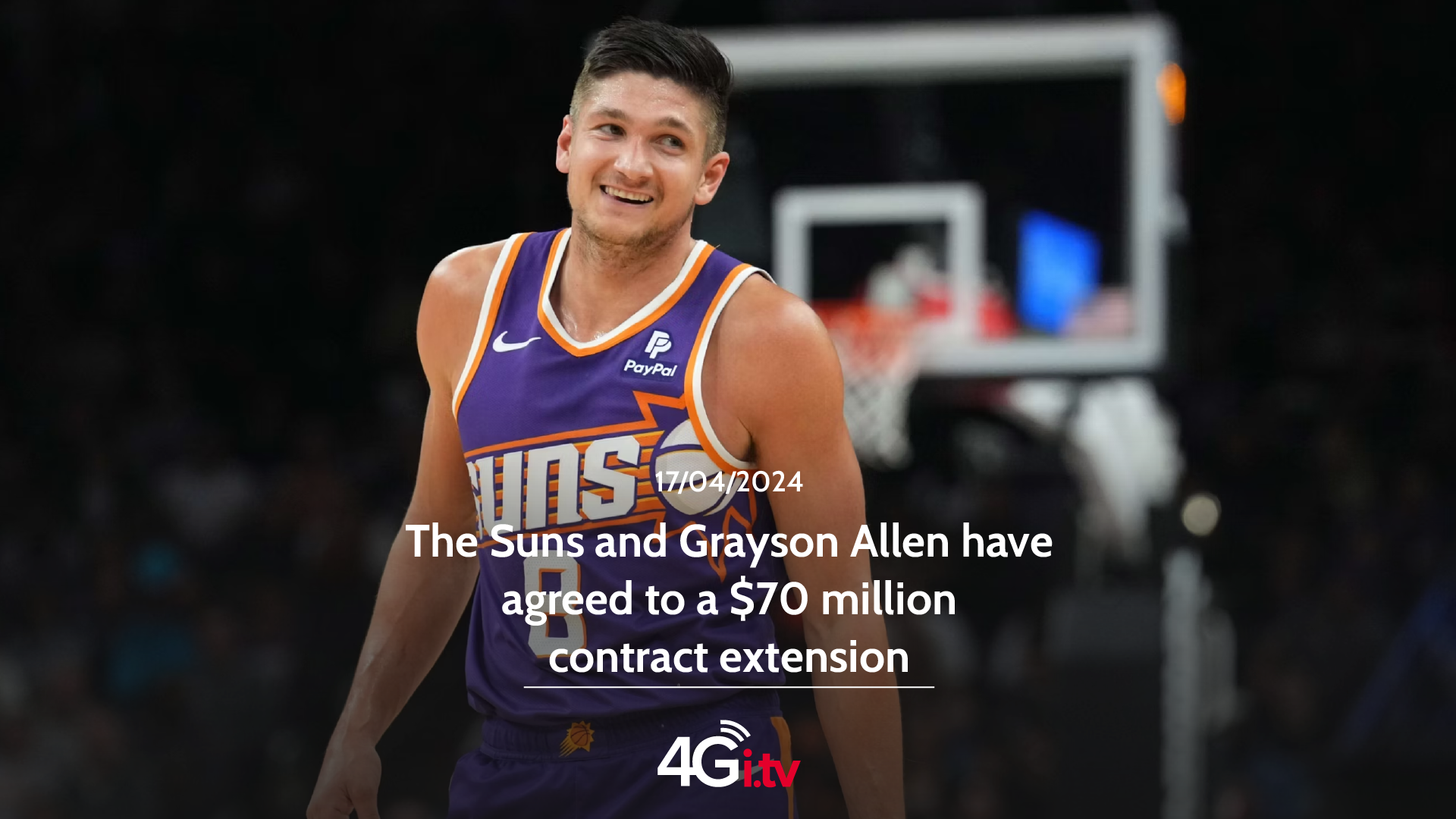 Read more about the article The Suns and Grayson Allen have agreed to a $70 million contract extension