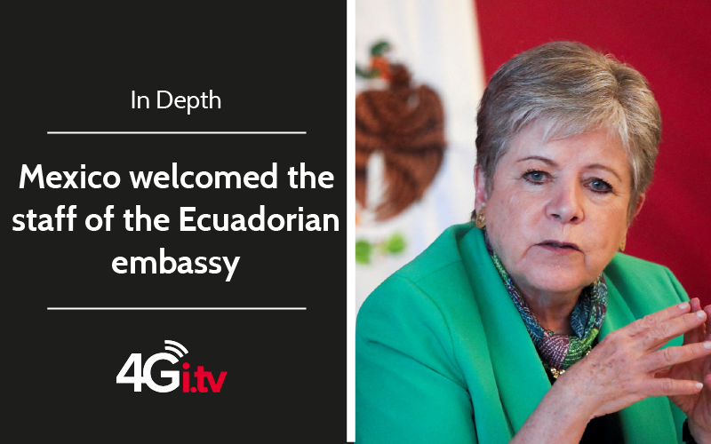 Lee más sobre el artículo Mexico welcomed the staff of the Ecuadorian embassy