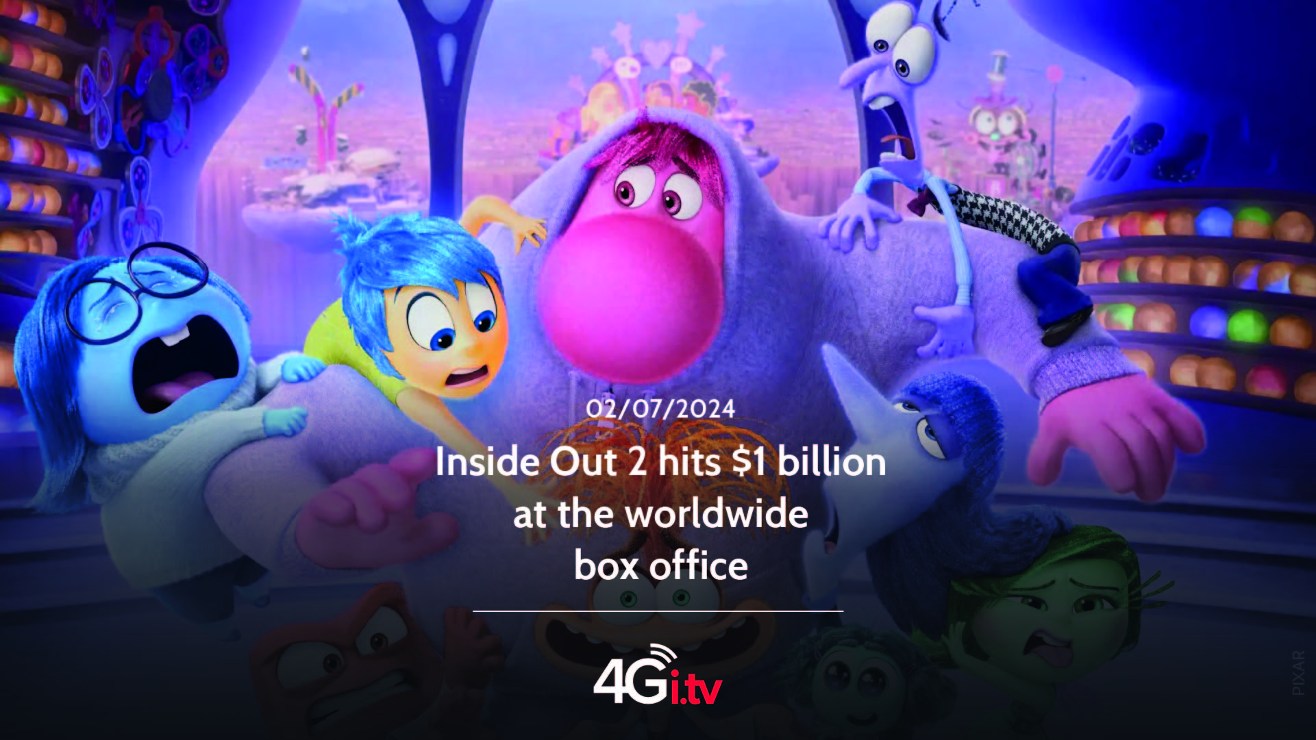 Read more about the article Inside Out 2 hits $1 billion at the worldwide box office