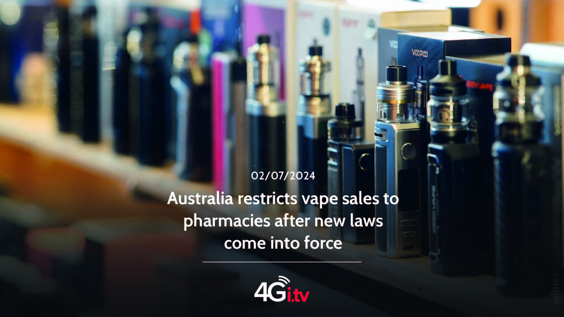 Read more about the article Australia restricts vape sales to pharmacies after new laws come into force