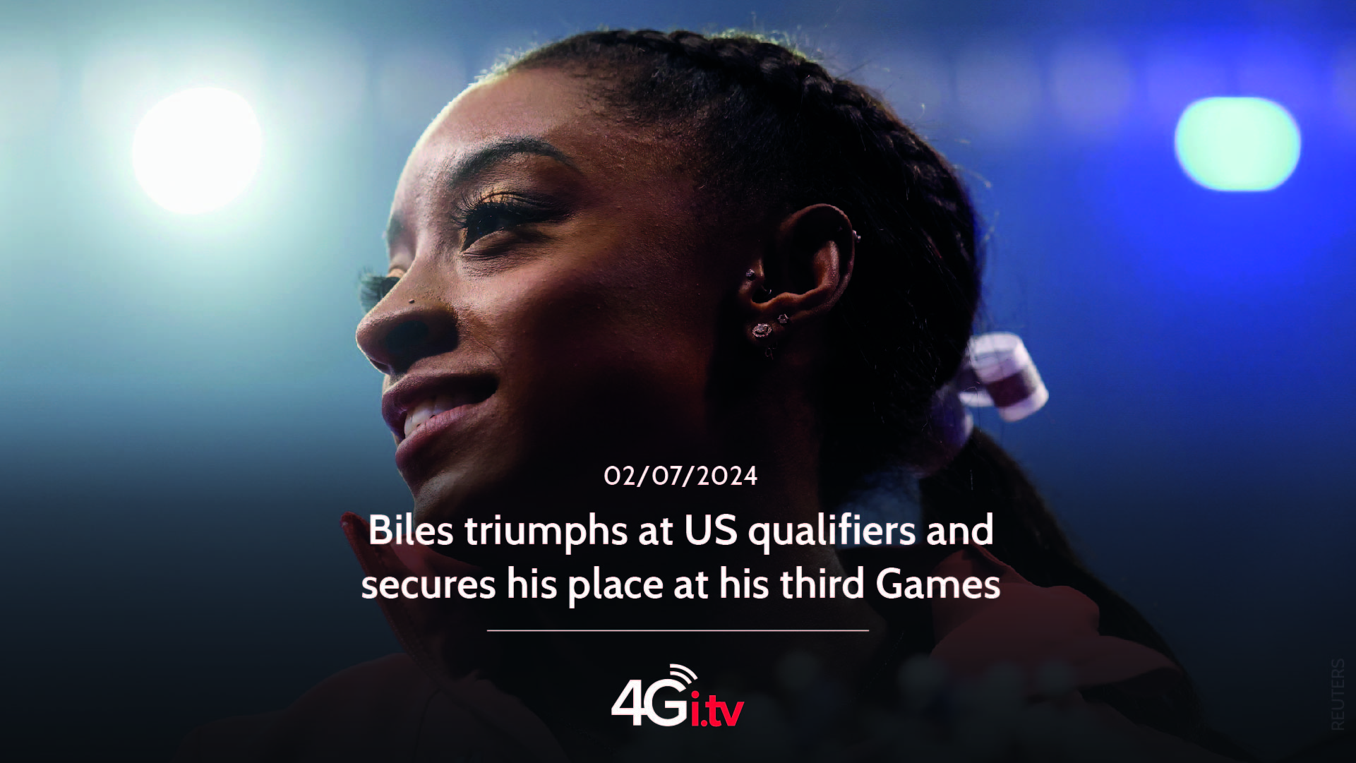 Read more about the article Biles triumphs at US qualifiers and secures his place at his third Games