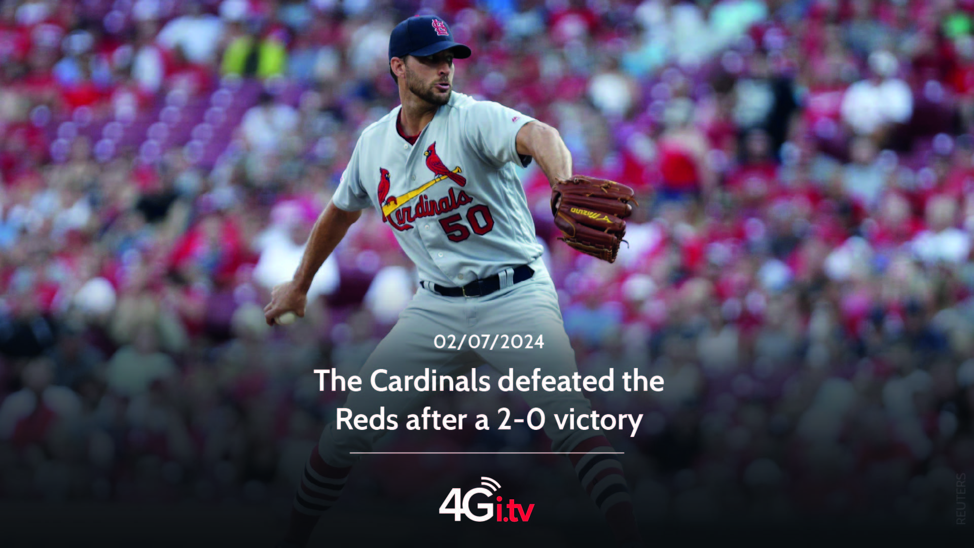 Read more about the article The Cardinals defeated the Reds after a 2-0 victory