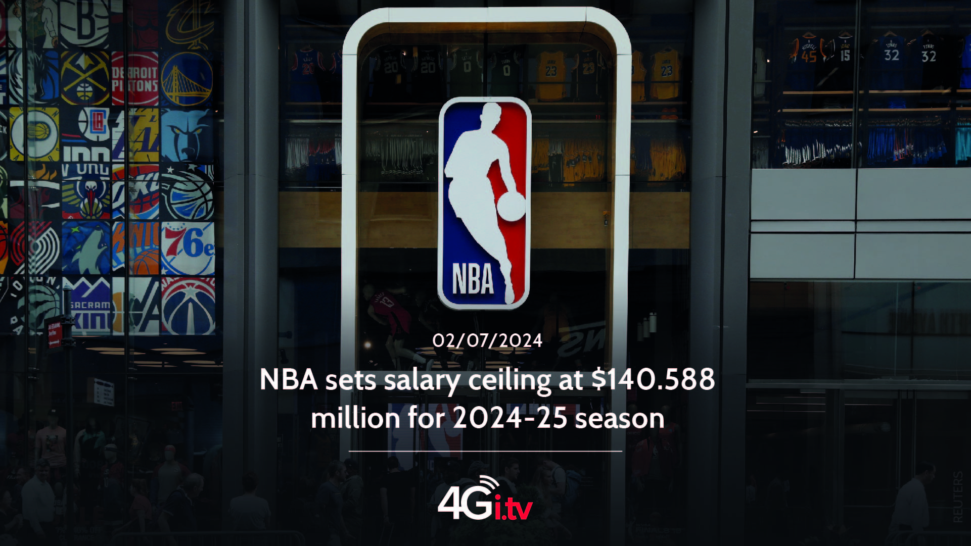 Read more about the article NBA sets salary ceiling at $140.588 million for 2024-25 season