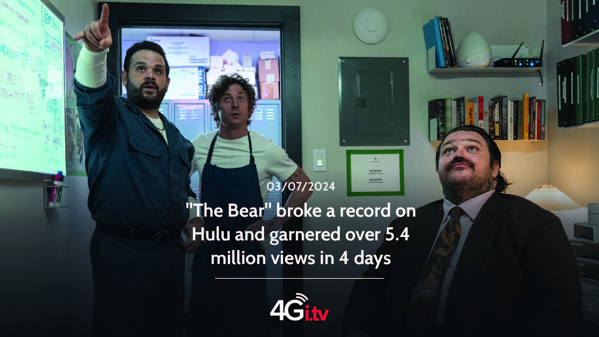 Read more about the article “The Bear” broke a record on Hulu and garnered over 5.4 million views in 4 days