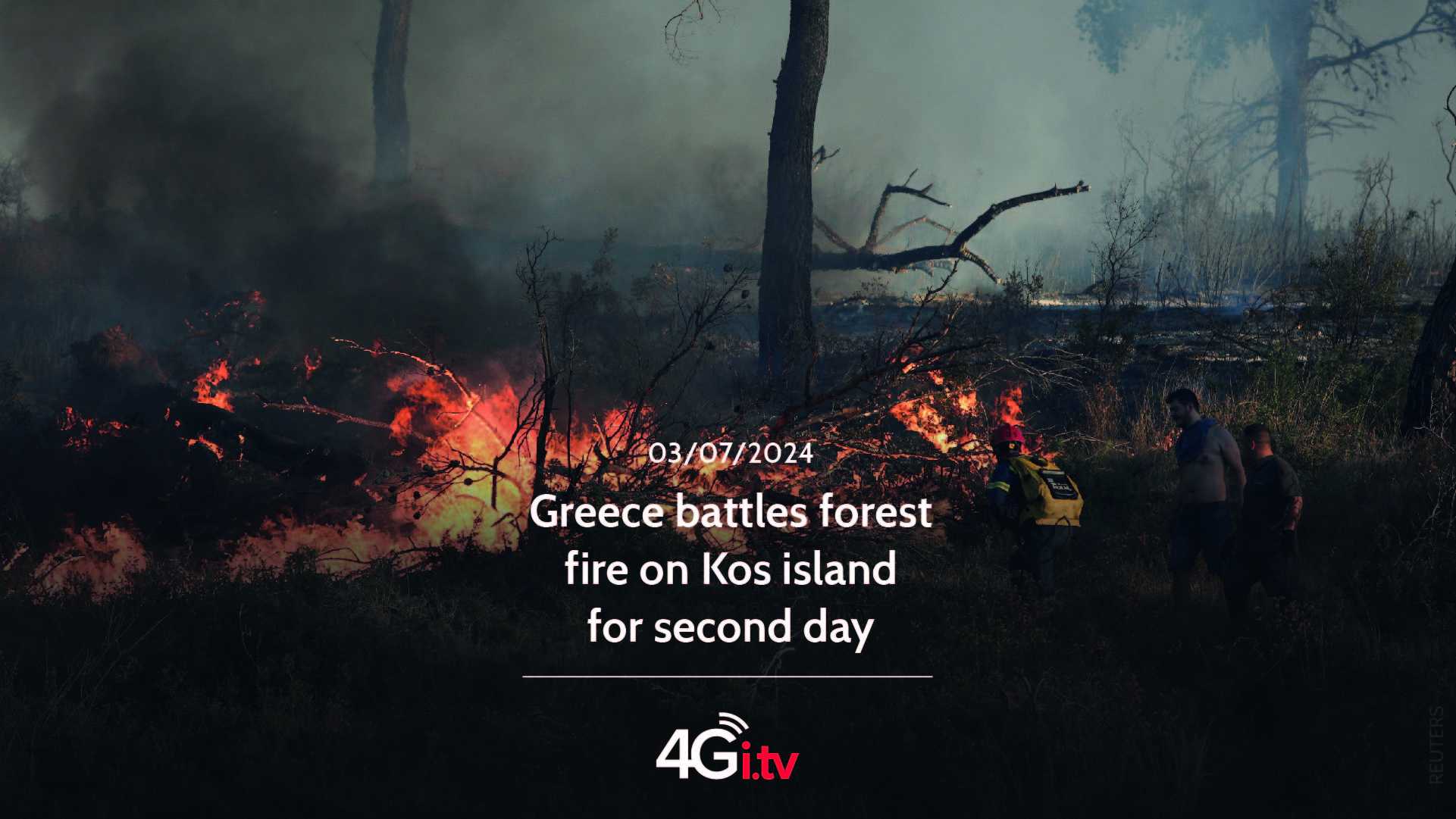 Read more about the article Greece battles forest fire on Kos island for second day