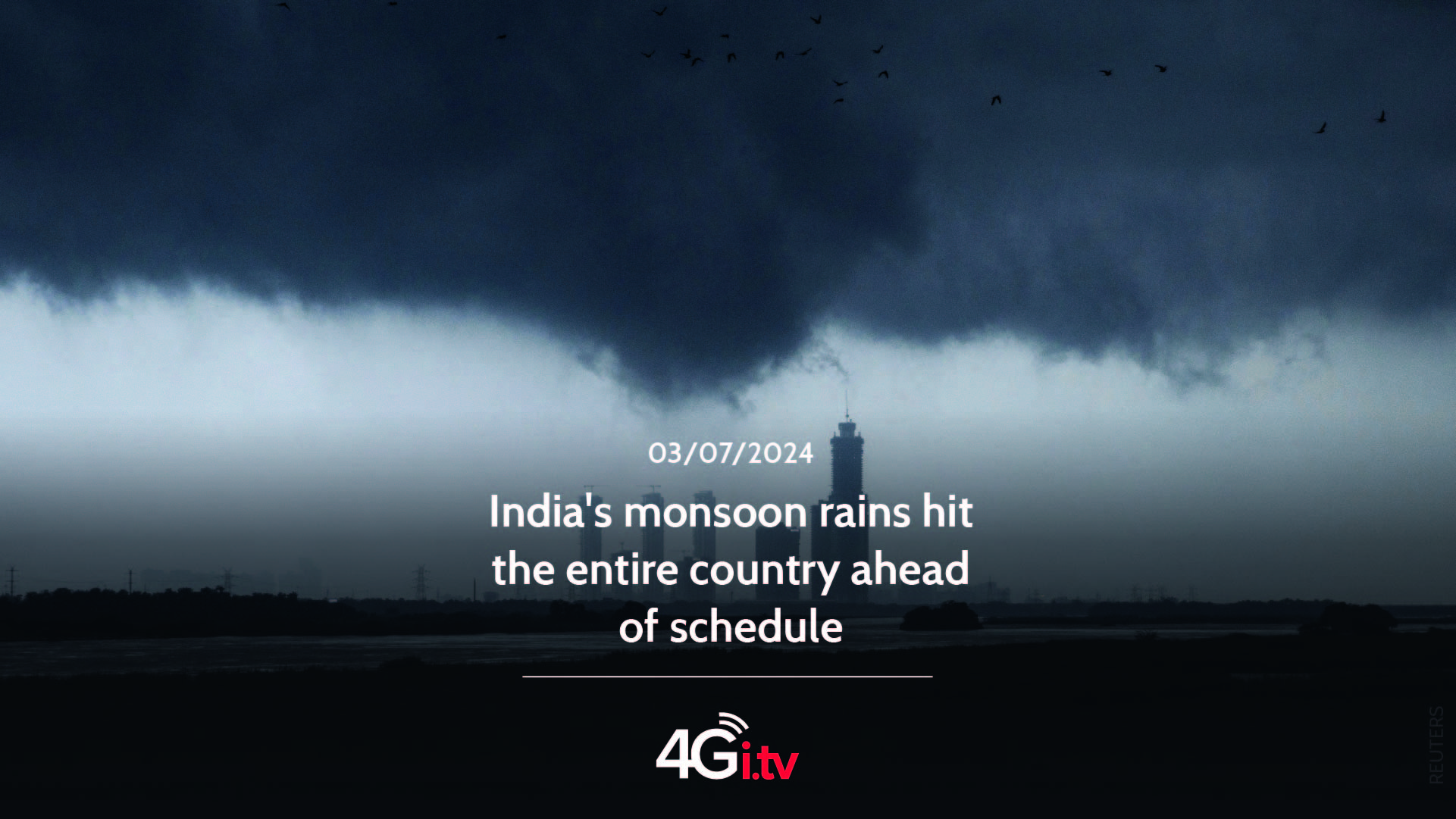 Read more about the article India’s monsoon rains hit the entire country ahead of schedule