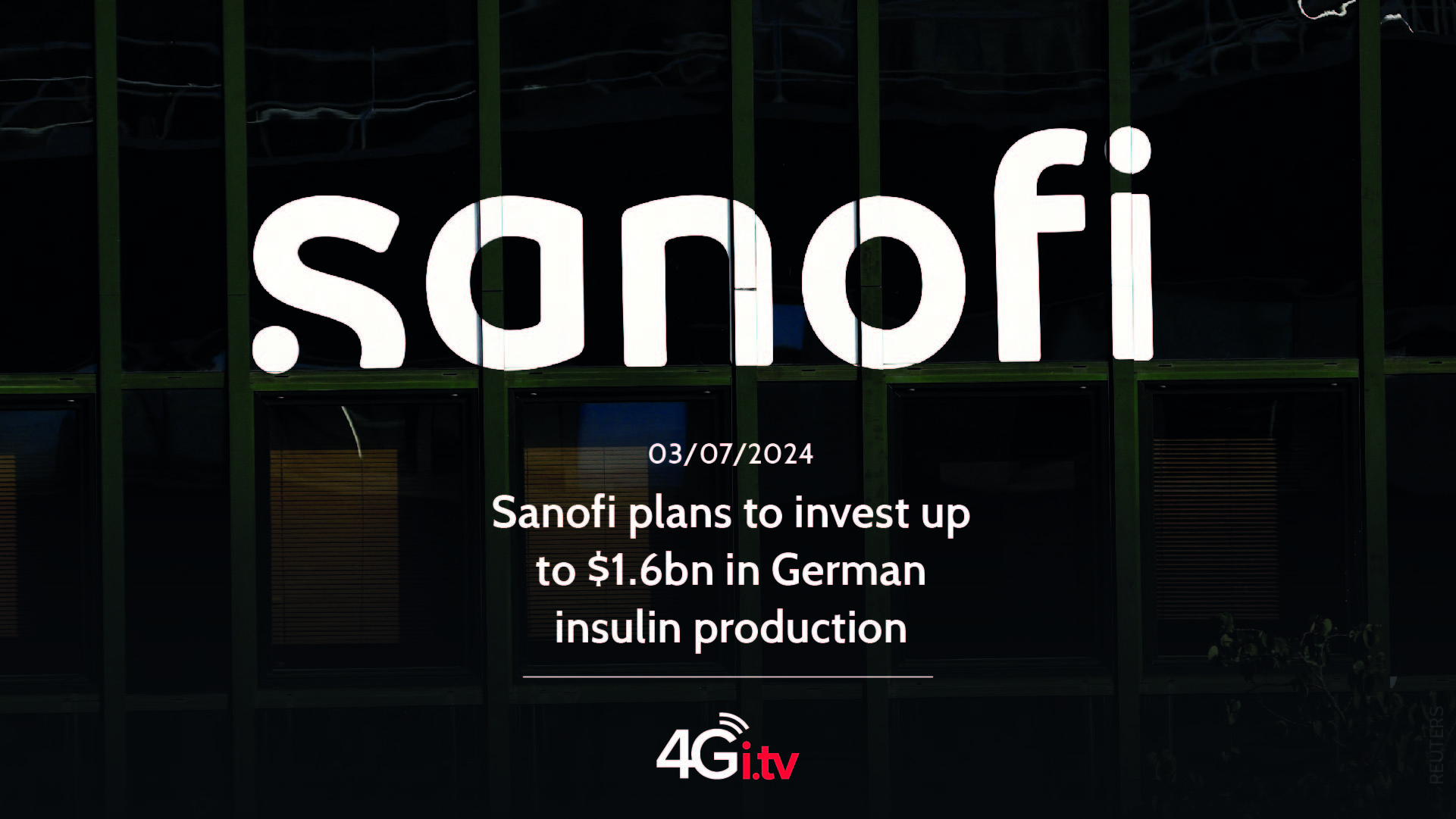 Read more about the article Sanofi plans to invest up to $1.6bn in German insulin production