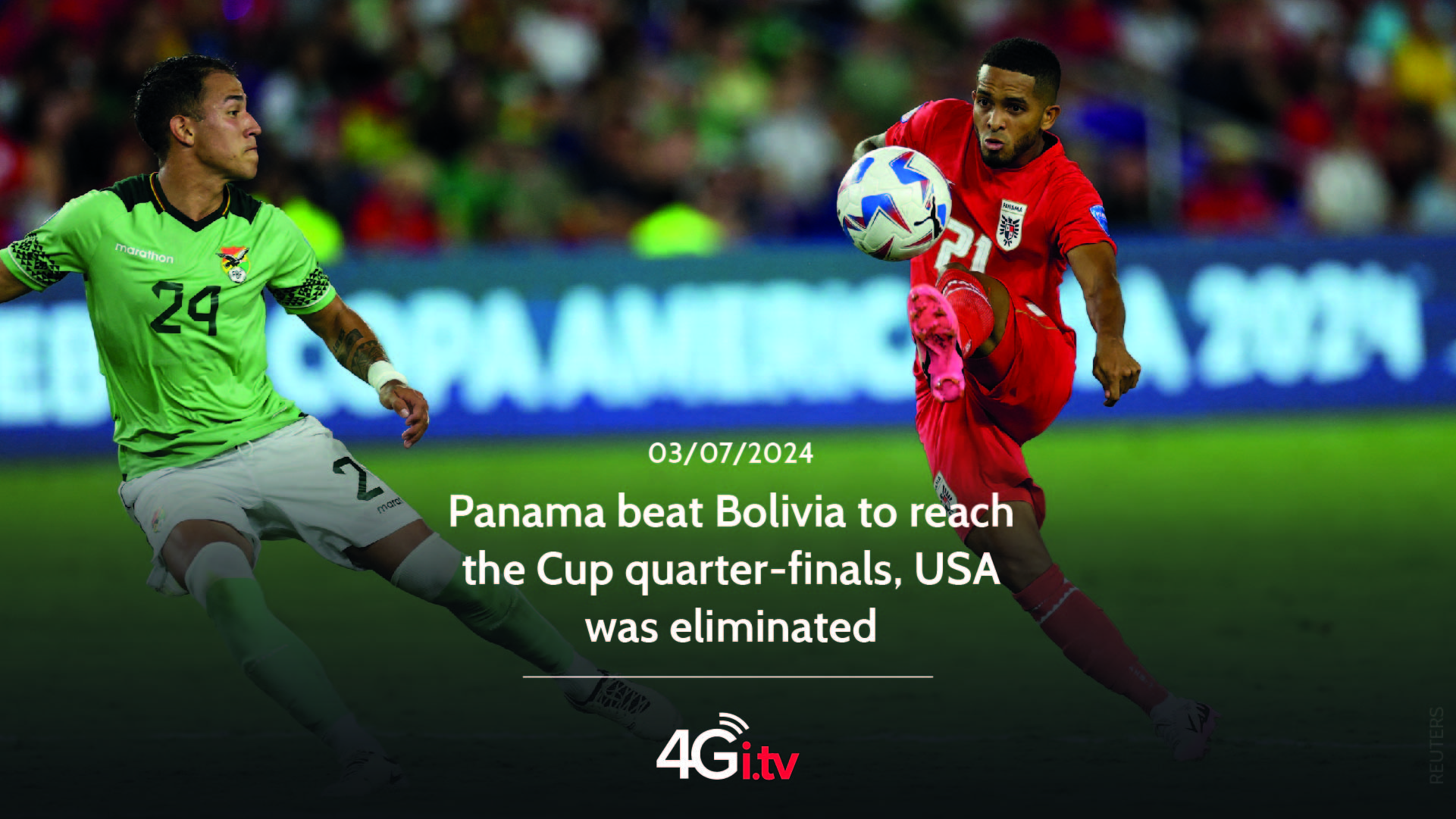 Read more about the article Panama beat Bolivia to reach the Cup quarter-finals, USA was eliminated