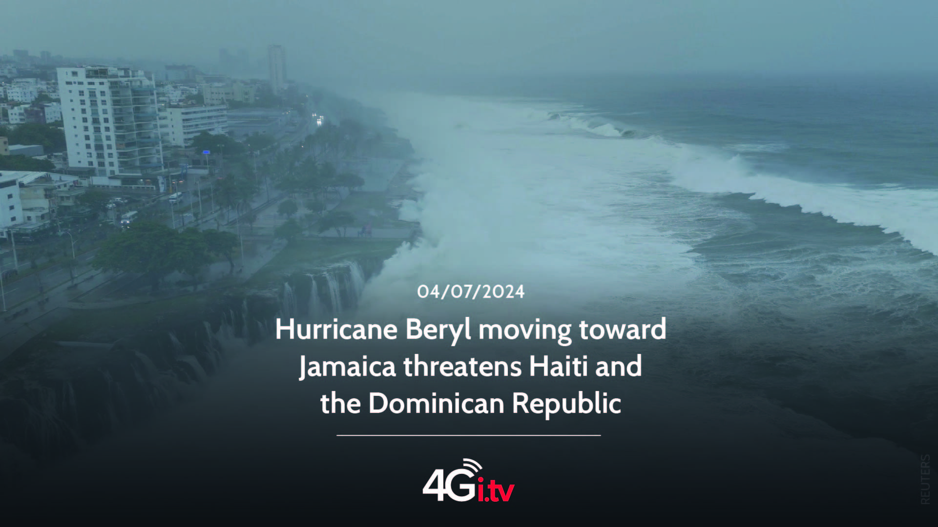 Read more about the article Hurricane Beryl moving toward Jamaica threatens Haiti and the Dominican Republic