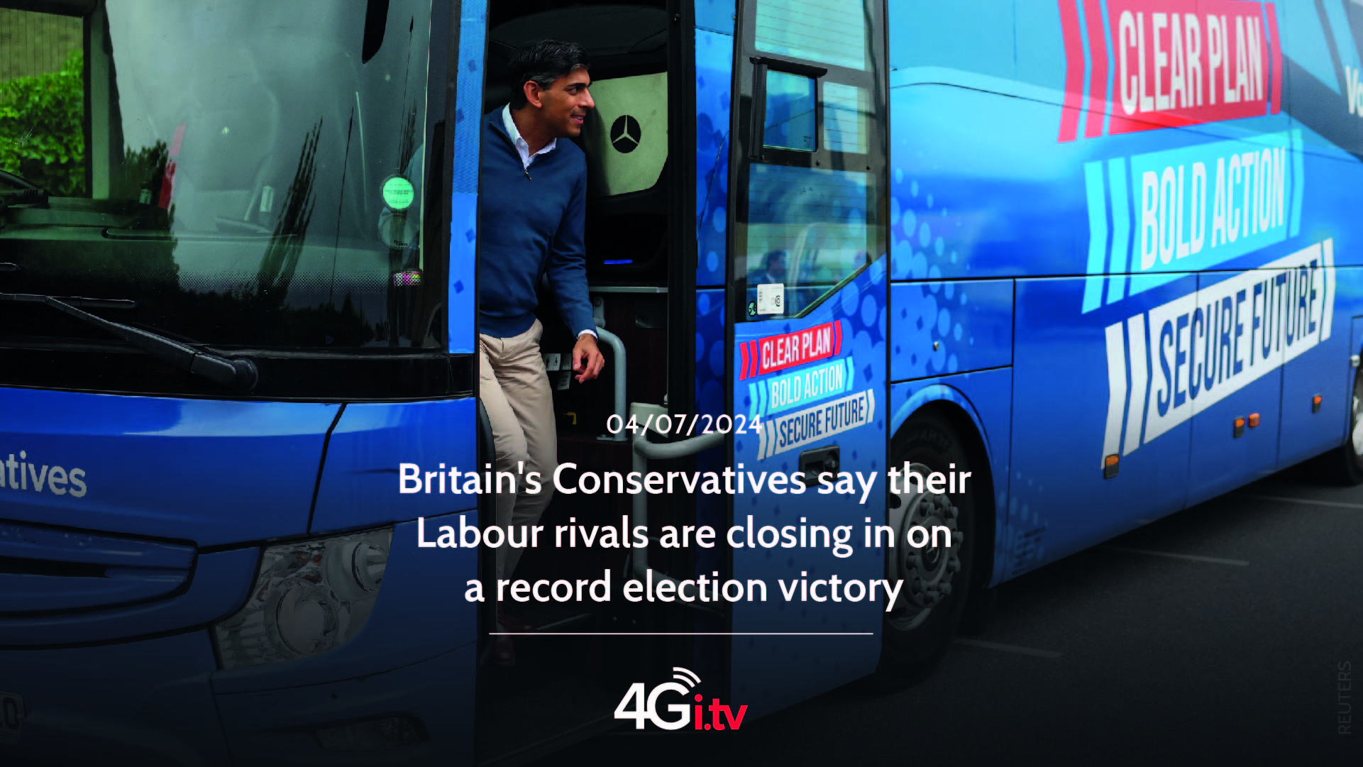 Подробнее о статье Britain’s Conservatives say their Labour rivals are closing in on a record election victory