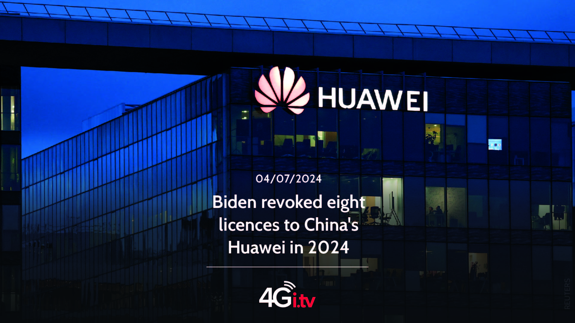 Read more about the article Biden revoked eight licences to China’s Huawei in 2024