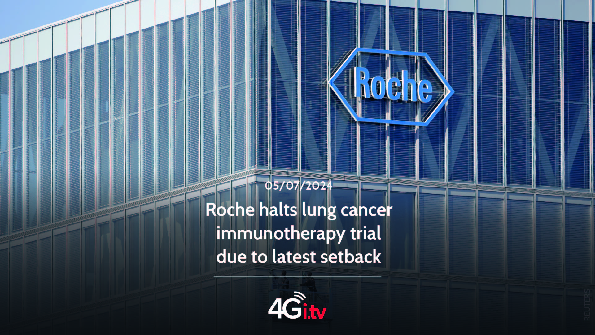 Read more about the article Roche halts lung cancer immunotherapy trial due to latest setback