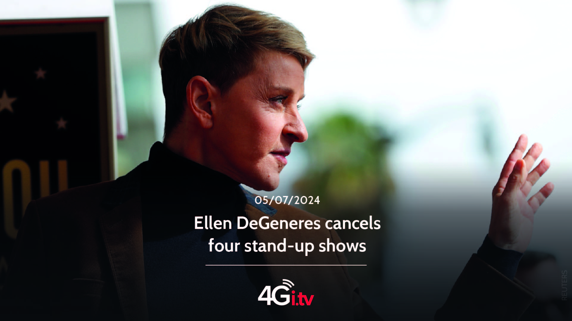 Lee más sobre el artículo Ellen DeGeneres cancels four stand-up shows