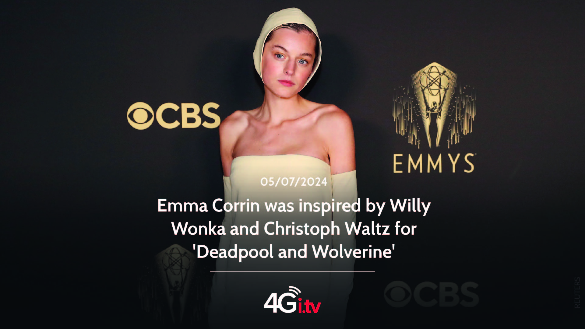 Lee más sobre el artículo Emma Corrin was inspired by Willy Wonka and Christoph Waltz for ‘Deadpool and Wolverine’