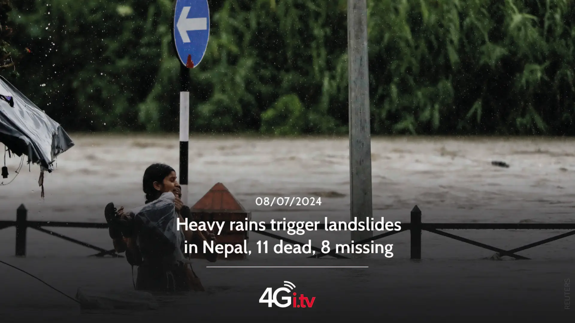 Подробнее о статье Heavy rains trigger landslides in Nepal, 11 dead, 8 missing